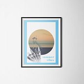 where the summer is .. Een project van Collage,  Ontwerp, Fotografie y Traditionele illustratie van Andrea Comba - 20.10.2016