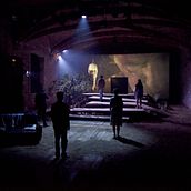 Caim i Abel_Teatro Biblioteca Catalunya_ Asistente de Escenógrafo Sebastiá Brosa. Set Design project by Ximena Rubio Bernal - 06.15.2016