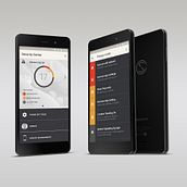 Security Center - Blackphone. Art Direction, Design, Product Design, Graphic Design, Interactive Design, and UX / UI project by Ana Rosa González Blanco - 02.19.2017
