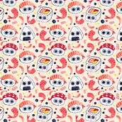 Sushi Patterns. Un progetto di Graphic design, Illustrazione tradizionale e Pittura di André Gijón - 23.02.2017