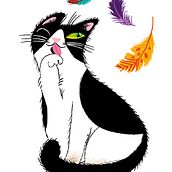 Minty, stock de ilustraciones. Projekt z dziedziny Trad, c i jna ilustracja użytkownika Karen Warner - 04.01.2017