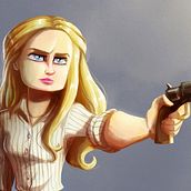 WESTWORLD fanart. Fine Arts, Design, Character Design, and Traditional illustration project by Beñat Olea Irureta - 02.26.2017