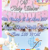 Tarjetas Baby Shower. Een project van  Ontwerp van onpa_1730 - 27.02.2017