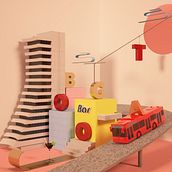 Mi project in Dirección de Arte con Cinema 4D course. 3D project by Carlos Henao - 02.28.2017