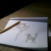 Lápiz Mascotero. Traditional illustration project by Nadia Presberg - 02.27.2017