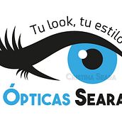 Logotipo Ópticas Seara. Un proyecto de Br, ing e Identidad y Diseño gráfico de Carlos Bedmar Lam - 22.11.2016