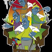 mostricos . Projekt z dziedziny Trad, c i jna ilustracja użytkownika craze samz88 - 02.03.2017