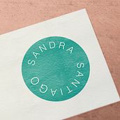 Sandra Santiago. Un proyecto de Br e ing e Identidad de Antonio Román - 02.03.2017
