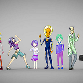 CV online. 3D, Animation, Art Direction, Film, Video, TV, Traditional illustration, Motion Graphics, Painting, and VFX project by Johnathan Dos Santos - 02.01.2014