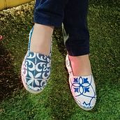 Curso de confección de alpargatas de yute.. Un proyecto de Artesanía, Diseño de calzado y Diseño de vestuario de Mercedes - 31.01.2017