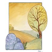 Field. Un proyecto de Bellas Artes, Ilustración tradicional y Pintura de Olga - 05.03.2017