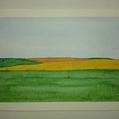 es mi mundo. Arts, Crafts, Fine Arts, Traditional illustration, L, scape Architecture, and Painting project by julia - 03.05.2017