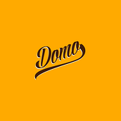 Domo "Burgers & Sandwiches". Art Direction, Design, Graphic Design, and Design Management project by Montenegro Creative Studio - 03.06.2017