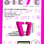 Proyecto Stand Arquitectura Efímera para "Revista Sie7e". Interior Design project by Sheila Gómez Rozas - 04.12.2013