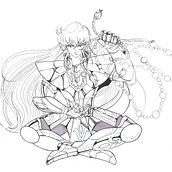 Proceso de Ilustración Shaka de Virgo Ein Projekt aus dem Bereich Animation, Grafikdesign, Traditionelle Illustration, T und pografie von Sergio Mauricio Ramírez Gómez - 07.03.2017