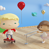 Mi Proyecto del curso: Diseño de personajes en Cinema 4D: del boceto a la impresión 3D. Un proyecto de 3D de olga ruano yeguas - 08.03.2017