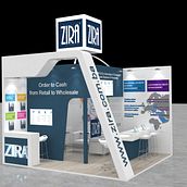 STAND FERIA MWC 2017 BARCELONA Ein Projekt aus dem Bereich 3D, Architektur, Innenarchitektur, Innendesign, Events und Infografik von TATIANA GARCIA MADERUELO - 07.03.2017