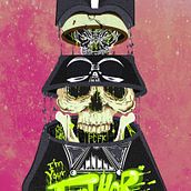 El lado Oscuro. Street Art, Design, and Traditional illustration project by Douglas Monard - 08.08.2016