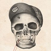 A la muerte con una sonrisa 2011 Ein Projekt aus dem Bereich Design und Traditionelle Illustration von mffn - 11.03.2017