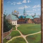 Russia.. Fine Arts, Traditional illustration, and Painting project by eugenia perez moro - 03.12.2017