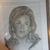retrato 1.. Fine Arts, and Painting project by eugenia perez moro - 03.12.2017