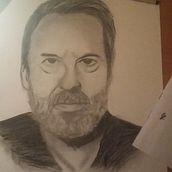 Retrato 2.. Fine Arts, Traditional illustration, and Painting project by eugenia perez moro - 03.12.2017