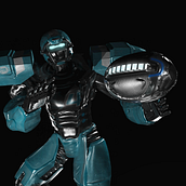 Cleatus robot VR. 3D, Game Design, Character Design & IT project by Sergio Garcia Poderoso - 03.07.2017