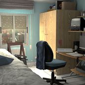 3D Room. 3D, Interior Architecture, Interior Design & IT project by Sergio Garcia Poderoso - 03.13.2014
