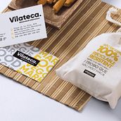 Vilateca. Alimentación ecológica. Un proyecto de Br, ing e Identidad, Diseño gráfico y Packaging de Laura Soriano González - 13.03.2017