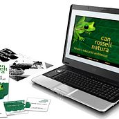 Imagen y web para Can Rossell Natura. Graphic Design, and Web Design project by Roser Teixidó Navarro - 03.14.2017