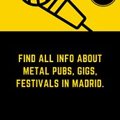 Metal Pubs In Madrid (mi web). Web Design & IT project by Gema PM - 09.28.2016