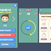 App videojuego. Graphic Design, and UX / UI project by Alessio Conte - 03.17.2017