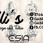 Trabajo para Ciciolli's Tattoo. Een project van  Reclame van Ezee Tomas - 17.03.2017