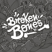 Broken Bones - Urban Brand. Accessor, Design, Graphic Design, and Traditional illustration project by Miriam Pérez Boix - 02.03.2017