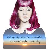 Retratos de Cine - Alphaville . Traditional illustration project by Eryka Ilarreta - 05.22.2017
