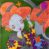 Ilustraciones. Ilustração tradicional projeto de elena_amb - 18.03.2017