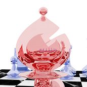 Ajedrez 3D Max. Un projet de 3D de Victoria Garcia - 18.03.2017