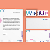 WikiUp - Corporate Branding . Br, ing, Identit, Art Direction, Design, Editorial Design, and Graphic Design project by Abdiel Hernán - 03.18.2017