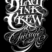 Black Ink Crew Chicago  Ein Projekt aus dem Bereich Lettering von Catrin Valadez - 21.03.2017