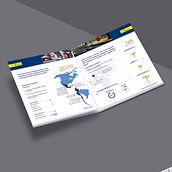 Cuadríptico Corporativo 2016 OHL Concesiones. Un proyecto de Diseño editorial y Diseño gráfico de Andrea Abreu - 01.02.2016
