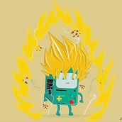BMO SSJ . Design de caractere & Ilustrație tradițională de jlsoto1992 - 03.22.2017