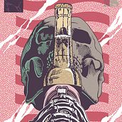 Skull & Beer . Ilustrație tradițională de Jordi Salvador - 03.24.2014