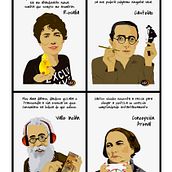 LODECARICATURIZADOS. Un proyecto de Cómic, Diseño, Diseño de personajes, Diseño editorial, Diseño gráfico, Eventos e Ilustración tradicional de David Lodeiro Paz - 24.03.2017