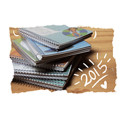 Libretas 2015 | Notebooks 2015. Un proyecto de Artesanía, Diseño gráfico e Ilustración tradicional de Ana Callegari - 24.03.2015