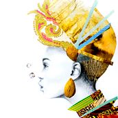 Retratos de papel. Fine Arts, and Traditional illustration project by Patricia García - 03.25.2017