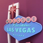 Las Vegas: Dirección de Arte con Cinema 4D. Un projet de 3D, Collage, Créativité, Sculpture , et Modélisation 3D de Felipe Naranjo - 20.08.2019