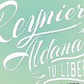 Cartel Concierto Reynier Aldana Ein Projekt aus dem Bereich Br, ing und Identität, Kalligrafie, Grafikdesign, Musik und Werbung von Emilio Iniesta Vergara - 10.02.2015