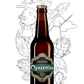 Opuntia cerveza pampeana!. Een project van Traditionele illustratie van tufoni_alexis - 28.03.2017