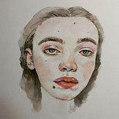 Concept femenino. Un proyecto de Bellas Artes, Ilustración tradicional y Pintura de Eriko Fukuda - 31.03.2017