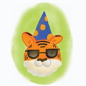 Party Animal. Traditional illustration project by Patricia Sotomayor Harm - 02.28.2017